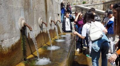 Sorgenti della Fontana Reale: il tour tra i geositi degli alunni dell’IC di Ponte